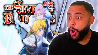 MELIODAS VS GILTHUNDER NON ANIME FANS FIRST TIME WATCHING SEVEN DEADLY SINS EPISODE 3 REACTION [upl. by Yewed20]