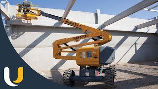 Haulotte Articulating Boom Lift  HA16 RTJ PRO  United Equipment [upl. by Eibur]