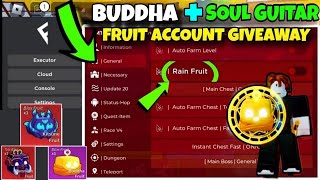 Script Blox Fruit Mobile REAL FRUIT RAIN  AUTO FARM amp BUDDHA FRUIT GIVEAWAY  Fluxus Delta Script [upl. by Raama]