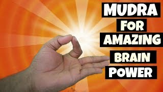 GYAN MUDRABest Mudra For AMAZING MIND POWERGyan Mudra BENEFITSGyan Mudra In Hindi [upl. by Analrahc103]