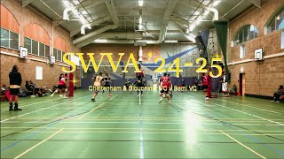 SWVA 202425 Cheltenham Gloucester VC vs Bemi Away [upl. by Annaj152]