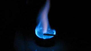 Potassium Nitrate Flame Test [upl. by Sairacaz]