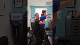 Thoracic Adjustment chiropracticadjustment chiropractor chiro [upl. by Ostraw]