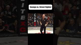 The street brawler CHALLENGED the wildest fighter in UFC shorts [upl. by Ahsienek339]