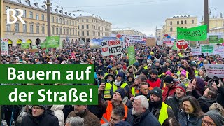 Bauern Proteste Warum Bauern auf die Straße gehen  Agrardiesel  Unser Land  BR [upl. by Otilesoj530]