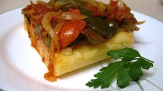 Receta Polenta Con Verduras Salteadas Una Delicia [upl. by Maire421]