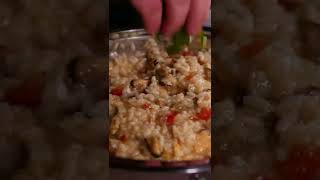 Seafood  Mussel Creamy Risotto Cooking Process shorts [upl. by Eisiam]