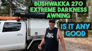 bushwakka extreme darkenss 270° awning 4K [upl. by Dloreg359]