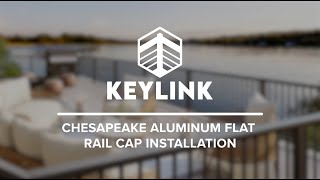 Installing Keylink Chesapeake Aluminum Flat Rail Cap [upl. by Sessylu]