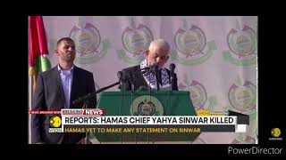 Yahya Sinwar Dead  Israel took revengeyahyasinwar hamasvsisrael hizbullah idf moosad sinwar [upl. by Eerrehc]