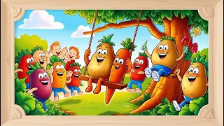 potato song for kids  आलू कचालू बेटा कहाँ गए थे  Popular Hindi Nursery Rhyme for Kids [upl. by Mannes299]