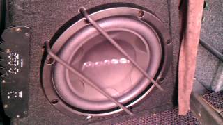 Subwoofer Pioneer TS W306C [upl. by Llerad]