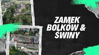 Zamek Bolków amp Świny z drona 2024 [upl. by Raffo]