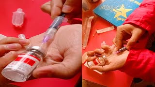 How to ready Montaz injection at home  antibodies injection l Montaz 250 mg injection use in hindi [upl. by Fabian]