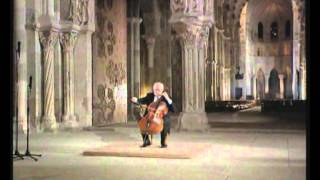 Mstislav Rostropovich  Bach Cello Suite No 6 in C minor BWV 1012 [upl. by Nosle]