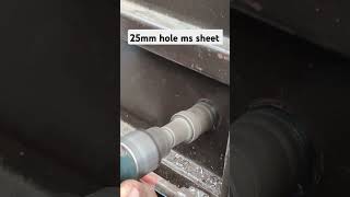 Working on the way 25mm hole ms sheet [upl. by Nniuq]