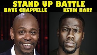 Stand Up Battle  Dave Chappelle vs Kevin Hart  Stand Up Comedy Moments [upl. by Lanie]