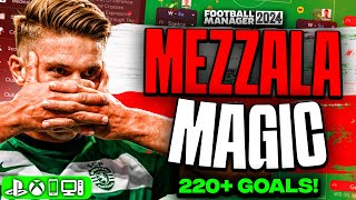 Mezzala MAGIC FM24 Tactic  220 Goals  433 Tiki Taka [upl. by Jock113]