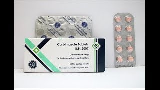 كاربيمازول اقراص لعلاج إفرازات الغدة الدرقية Carbimazole Tablets [upl. by Morra]