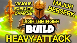 ESO EXECUTE THEM⚡️Lightbringer Build Heavy Attack PvP Update 42 [upl. by Varrian]