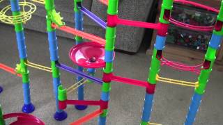 Quercetti Intelligent Toys Marble Run in Action [upl. by Auohp]