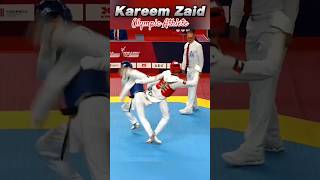 Taekwondo olympics 2024 🥈 Zaid Kareem taekwondo fighting ajaytamangtkd shorts [upl. by Zetrac]