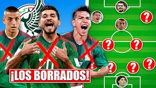 EL 11 que PODRÍA ARMAR LA SELECCIÓN MEXICANA con los CEPILLADOS DEL JIMMY ¡¿LE GANARÍA AL ACTUAL [upl. by Hyacinthe187]