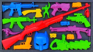 Membersihkan Nerf Ak47 Assault Rifle Shotgun Sniper Rifle Glock Pistol M16 Nerf gun Eps 113 [upl. by Lozano]