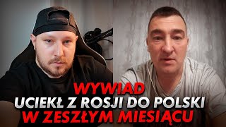 Rosjanin uciekł z Rosji do Polski Niesamowita historia [upl. by Stacia]