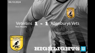 241006 Buntingford Town Vets v Allenburys Vets [upl. by Rennug679]