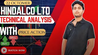 HINDALCO INDUSTRIES LTD  Technical Analysis With Price Action video stockmarket optionstrading [upl. by Acsecnarf]