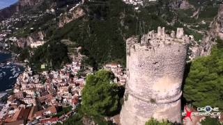 COSTIERA AMALFITANA  RIPRESE AEREE CON DRONE IN 4K AMALFI COAST [upl. by Oderf]