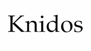 How to Pronounce Knidos [upl. by Seth]