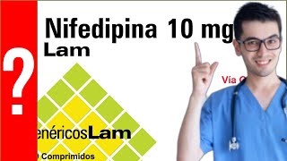 Nifedipino para que sirve la nifedipina  Y MAS 💊 hipertensión arterial alta Angina pecho [upl. by Schuman45]