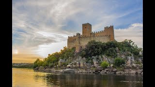 Castelo de Almourol Romanos e Templários One of the most beautiful castles in Portugal [upl. by Orelie970]