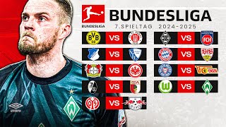 7Spieltag  BUNDESLIGA KICKTIPP 20242025 [upl. by Moreno]