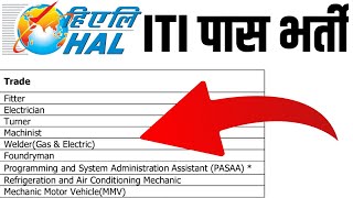 Hal New Apprentice Vacancy  hal electrician recruitment 2024  iti [upl. by Emyam]