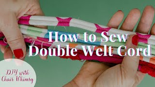 How to Sew Double Welt [upl. by Kirch]