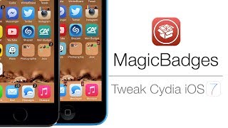 Tweak Cydia iOS 7  MagicBadges • Personnaliser vos badges de notifications [upl. by Uhile450]