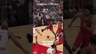 Rafer Skip To My Lou Alston Street ball in the NBA 👀✅ game 08 Rocket vs 96 Bulls in my YT [upl. by Yrelbmik]