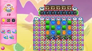 Candy Crush Saga LEVEL 4837 NO BOOSTERS new version🔄✅ [upl. by Sulakcin]