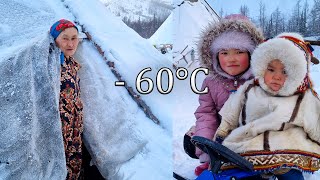 Living in Far North in winter and autumn North Nomads of Russia Ural mountains Full film [upl. by Sedgewake15]