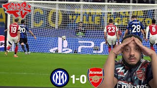 🤬 Inter Milan 10 Arsenal  Troopz Match Reaction  WERE REALLY PLAYING LIKE PRIME STOKE [upl. by Nnaeirrac]