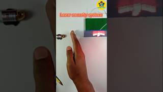 Laser security systemlaser light bc547 projectHow to make laser security system [upl. by Marlon2]