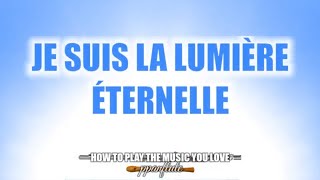 Je suis la lumière éternelle Free SHEET MUSIC LYRICS amp GUITAR CHORDS FluteRecorder Cover [upl. by Max596]