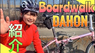 ダホン（DAHON）のボードウォーク（Boardwalk）D7のカスタマイズ歴＆インプレ [upl. by Eeclehc535]