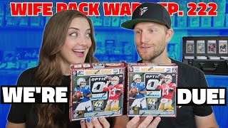 DUE FOR A DOWNTOWN  WIFE PACK WARS  ROUND 222  2023 OPTIC FOOTBALL MEGA BOXES X2 [upl. by Naux]