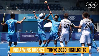 India win bronze after 41 years 🥉🇮🇳  Tokyo2020 Highlights [upl. by Chimene]