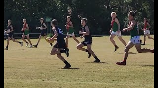 Rd 14 Coorparoo Roos Vs Sandgate Hawks U15 Div 3 AFL 4824 Benji 43 [upl. by Hirz348]