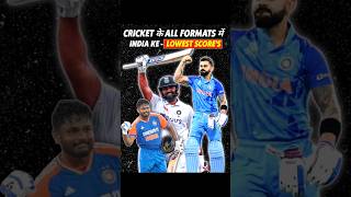 Cricket के All Formats में INDIA के Lowest Scores 😱 [upl. by Jedidiah548]